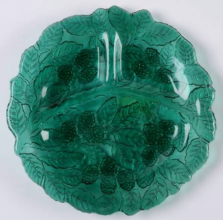 Loganberry Teal Green by Indiana Glass