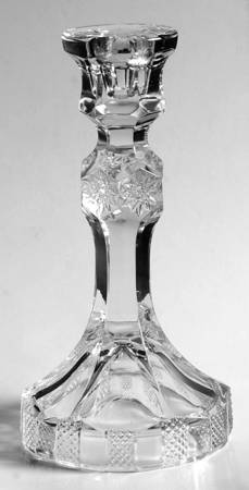 1518 Clear 7 Light Candlestick