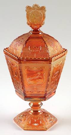 Zodiac Marigold (Carnival) by Imperial Glass-Ohio