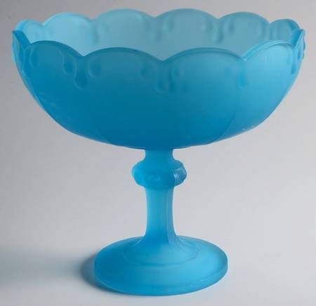 Garland Teal Frosted by Indiana Glass