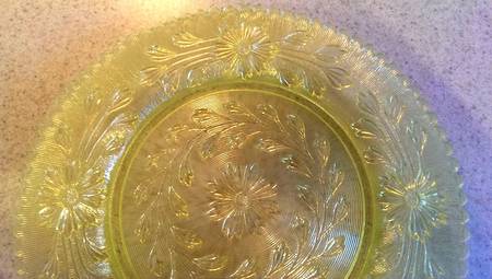 Woodbury Yellow by Imperial Glass-Ohio