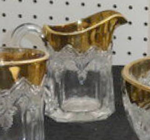 Gothic Windows (Gold Trim) Creamer