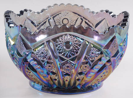 Heirloom Amethyst Carnival by Indiana Glass