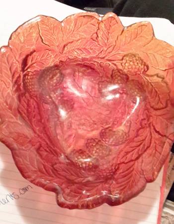 Loganberry Red by Indiana Glass