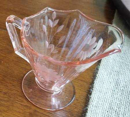Viking Pink (Rose) Creamer