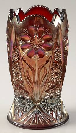 Cosmos Ruby Carnival (Sunset) by Imperial Glass-Ohio