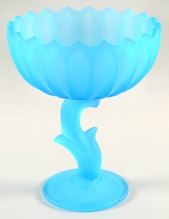 1007 Blue Frosted by Indiana Glass