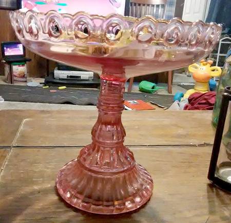 Atterbury Pink by Imperial Glass-Ohio