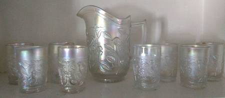 Robin White Carnival by Imperial Glass-Ohio