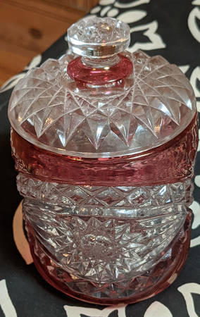 282 Ruby Flash by Imperial Glass-Ohio