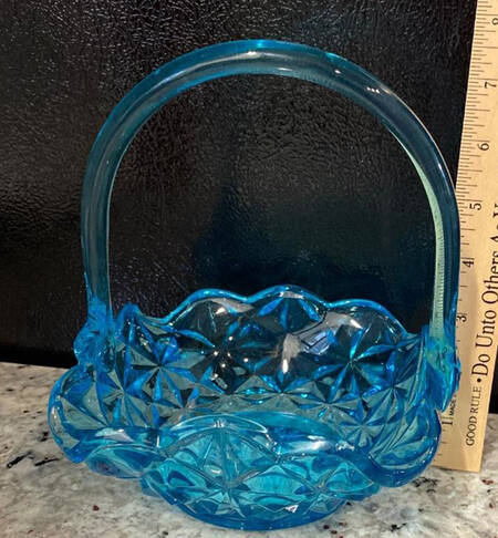 Monticello Blue by Indiana Glass