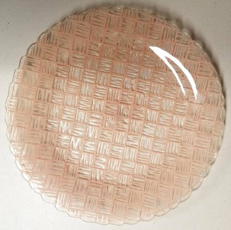 Weavetex-Pink by Indiana Glass