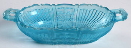 Killarney Teal Frosted by Indiana Glass