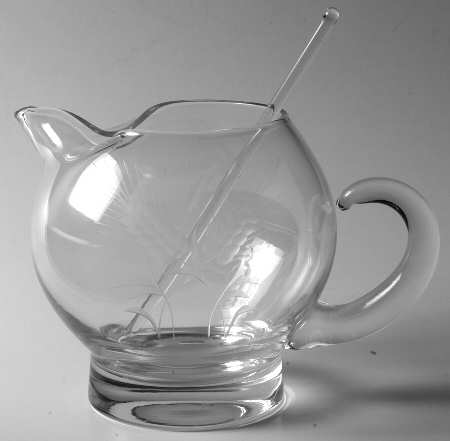 Fine Wheat 36 Oz Pitcher & Stirrer
