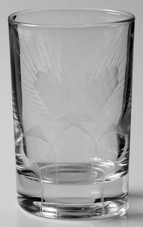 Fine Wheat Flat Tumbler