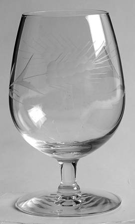 Fine Wheat Brandy Glass