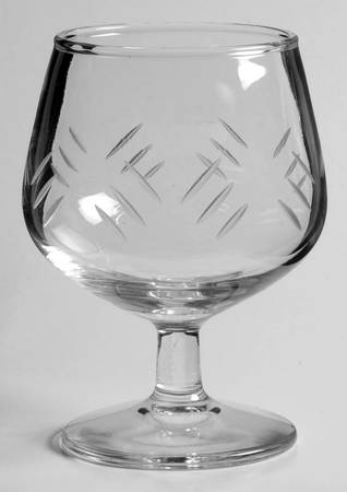 Rain (Stem #190) Brandy Glass