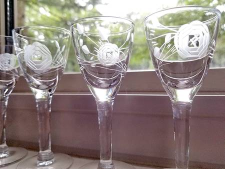 Rose Cordial Glass