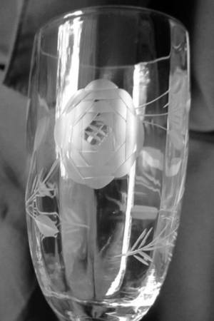 Rose Juice Glass