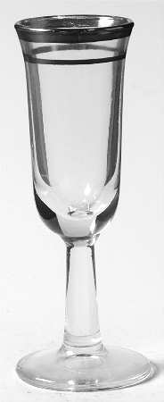 Young Love Brandy Glass
