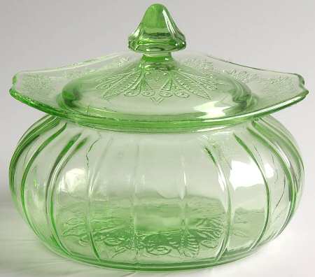 Adam Green Candy Dish & Lid