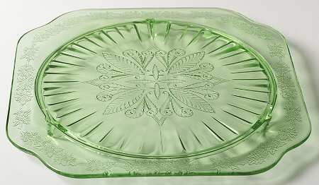 Adam Green Footed Cake Plate