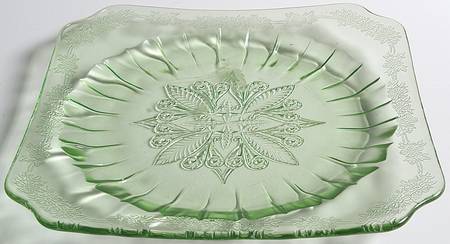 Adam Green Salad Plate
