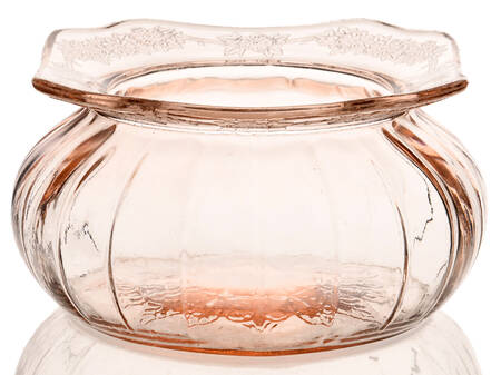Adam Pink Candy Dish No Lid
