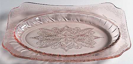 Adam Pink 11" Oval Platter
