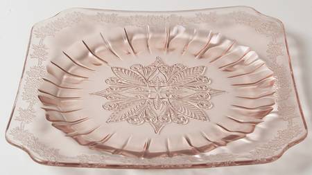 Adam Pink Salad Plate