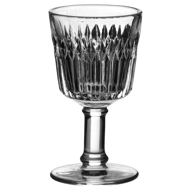 Anniversary Clear Wine Glass