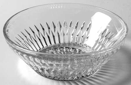 Anniversary Clear Small Fruit Dessert Bowl