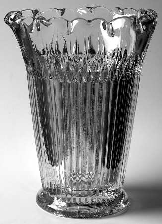 Anniversary Clear 6" Flower Vase