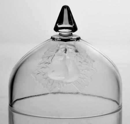 Baltimore Pear Clear Lid for Round Butter