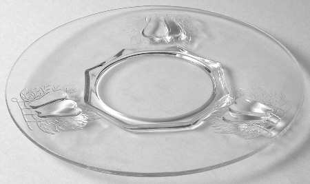Baltimore Pear Clear Luncheon Plate