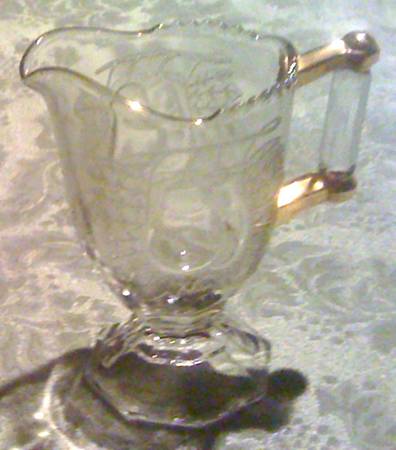 Baltimore Pear Clear Sugar Bowl & Lid
