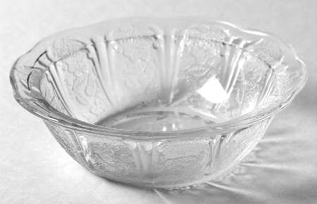 Cherry Blossom Clear Small Fruit Dessert Bowl