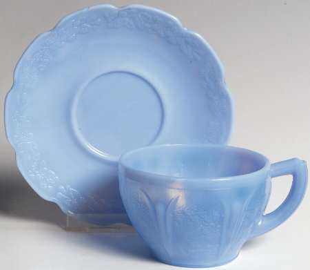 Cherry Blossom Delphite Cup & Saucer Set