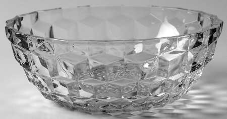 Cube Clear 6" Salad Bowl