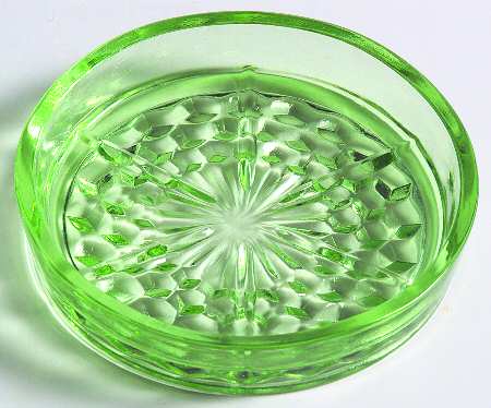 Cube Green Coaster