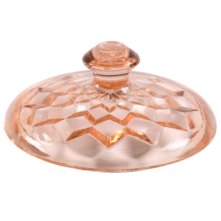 Cube Pink Lid for Powder Jar