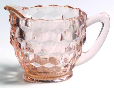 Cube Pink Mini Creamer