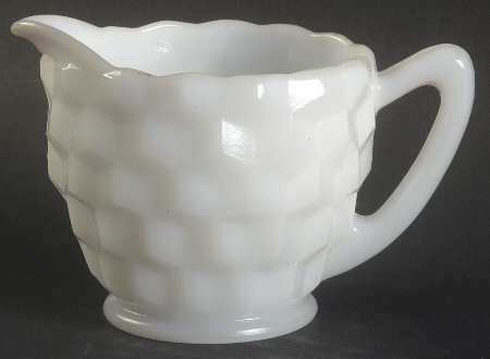 Cube White Creamer