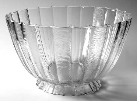 Dewdrop Punch Bowl with Stand