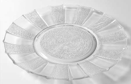 Dewdrop 11" Sandwich Plate