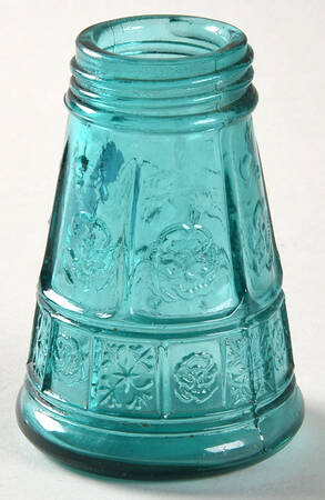 Doric and Pansy Teal Green Shaker No Lid