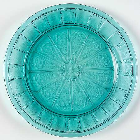 Doric and Pansy Teal Green 7" Salad Plate