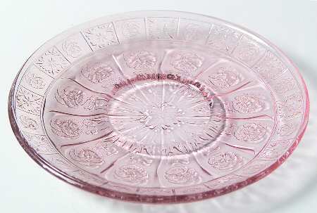 Doric and Pansy Pink Saucer for Child's Cup