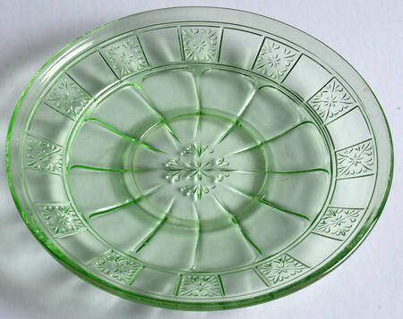 Doric Green Saucer Only