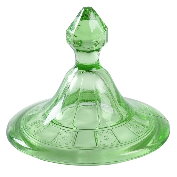 Doric Green Lid for Candy Jar